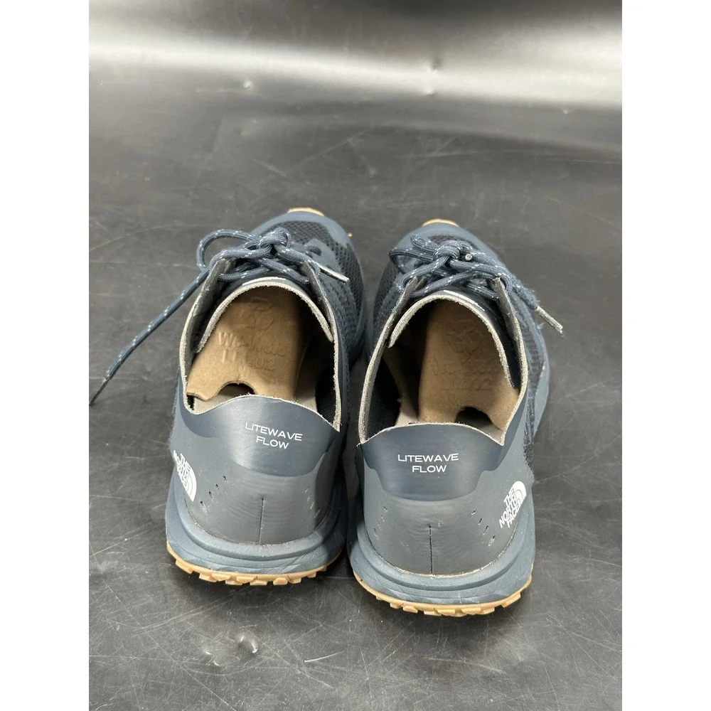 The North Face Womens Litewave Flow NF0A39IY Black Running Shoes Sneakers Sz 9.5